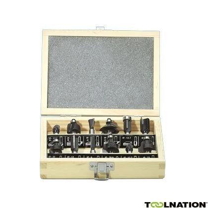 500507 12-delige Frezenset 8 Mm 1 500507 12-delige Frezenset 8 Mm