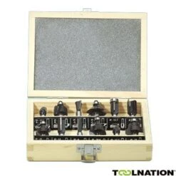 711016 12-delige Frezenset 6 Mm