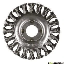 Rondborstel 115 X 22,2 X 0,5 Met Gehard, Getordeerd Staaldraad