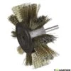 Waaierborstel 100 X 6 X 0,3 Gegalvaniseerd Gegolfd Staaldraad