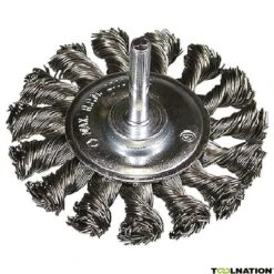 751326 Rondborstel 75 X 6 Mm X 0,5 Met Getordeerd Staaldraad