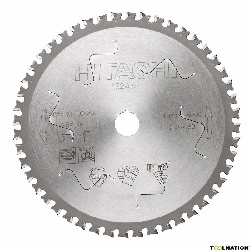752470 Cirkelzaagblad Voor Aluminium 255 X 30, 80 Tanden Te Gebruiken Voor C10FCB / C10FCH / C10FSB / C10FSH / C10RA 1 752470 Cirkelzaagblad Voor Aluminium 255 X 30, 80 Tanden Te Gebruiken Voor C10FCB / C10FCH / C10FSB / C10FSH / C10RA