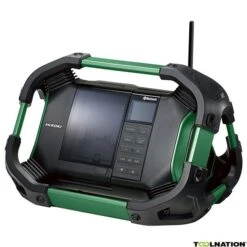 Hikoki UR18DSDLW4Z Digitale Accu Radio DAB+ En Bluetooth 14,4 - 18V Excl. Accu"s En Lader