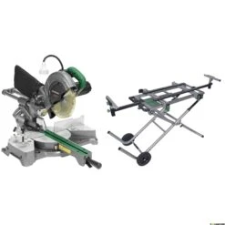 Hikoki C8FSHEUAWZ Afkortzaag - Verstekzaagmachine Met Zaagstandaard - 216 Mm / 1.050 W