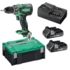 HiKOKI DS18DBSLWNZ 18V Boor Schroefmachine Met 2x3.0Ah Accu's En Lader In HSC II Brushless