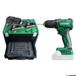 Hikoki DS18DDTN Accu Boor-schroefmachine 18 Volt 1.5 Ah Li-Ion + Accessoires In Systainer