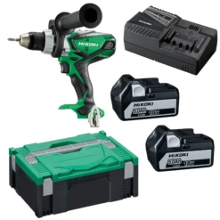 HiKOKI DS18DSDLWPZ 18V Boor Schroefmachine In HSC II Systainer Met 2x 5.0Ah Accu's En Lader