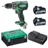 HiKOKI DV18DBSLWFZ 18V Klopboormachine 2x 5.0Ah Accu's En Lader In HSC II Brushless
