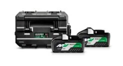 HiKoki UC18YTSLWB2 BoosterPack 2x Multivolt Accu 36V 4,0Ah/18V 8,0Ah Li-Ion En Multilader UC18YTSL