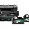 HiKoki UC18YTSLWA2 BoosterPack 2x Multivolt Accu 36V 2,5Ah/18V 5,0Ah Li-Ion Met Multilader UC18YTSL