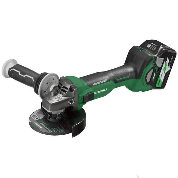 HiKoki G3613DEWQZ 36V Haakse Slijpmachine 125mm Met 2x2,5Ah Accu In HSC III Koffer 1 HiKoki G3613DEWQZ 36V Haakse Slijpmachine 125mm Met 2x2,5Ah Accu In HSC III Koffer