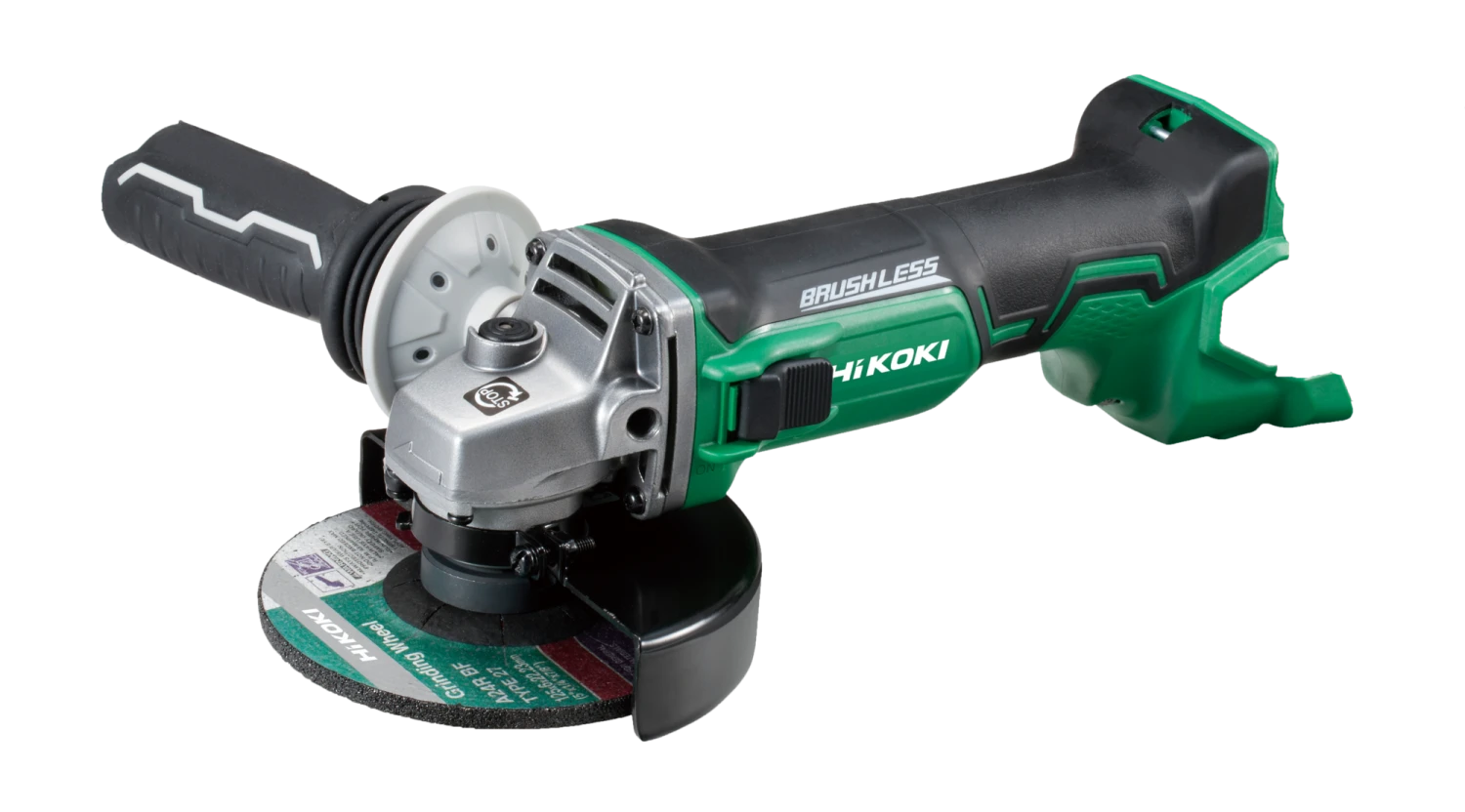 HiKOKI G18DBBVLW2Z 18V Haakse Slijper 125mm Body In HSC II Brushless 2 HiKOKI G18DBBVLW2Z 18V Haakse Slijper 125mm Body In HSC II Brushless - Afbeelding 2