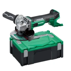 HiKOKI G18DBBVLW2Z 18V Haakse Slijper 125mm Body In HSC II Brushless