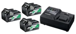 HiKOKI UC18YSL3WA3 MultiVolt BoosterPack - 3 X 5Ah 18V / 2,5Ah 36V + Lader UC18YSL3