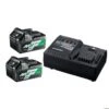 UC18YSL3WEZ BoosterPack - 2 X BSL36A18 Multivolt Accu 36V 2,5Ah/ 18V 5,0Ah Li-Ion + UC18YSL Snellader